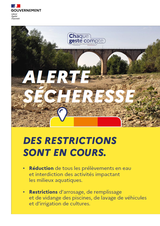 Alerte sécheresse